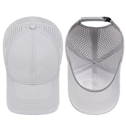Image of Gelante Men Women Waterproof Quick Dry Baseball Cap Run Hats Mesh Lightweight for Outdoor Sports