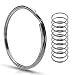 Produktbild Schlüsselringe | wählbar: 12-40mm / 10-100 Stück | gehärteter Stahl | Robust | Schutz gegen Rost | magnetisch | Ring für Schlüssel, Schlüsselanhänger, Schlüsselring (Außendurchmesser 30mm -10 Stück)