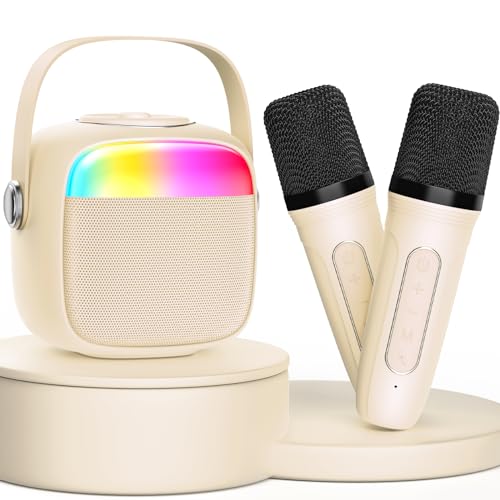 HWWR Karaoke Machine for Kids, Birthday Gifts for Girls, Toys for 4, 5, 6, 7, 8, 9, 10, 12 Year Old...