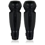 SPARES2GO Gardening Knee & Shin Pads (One Size, Black)
