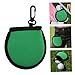 WOONEKY Portable Neoprene Golf Pouch with Hanging Clip Convenient Golf Ball Sleeve for Outdoor Sports Features Inner Lining for Protection and Easy Cleaning