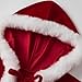 Kavousa Toddler Girls Boys Christmas Costume Cape Deluxe Velvet Santa Cloak Hooded Poncho with Fur Trim for Cosplay Events (Red, 3-4T)
