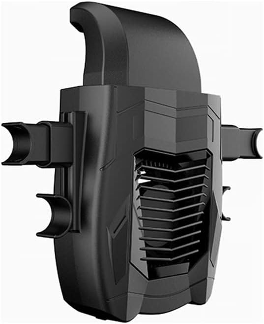 USB Rechargeable Car Fans With 90 Degree Rotatable Head 3 Speed Adjustable Rear Seating Electric Car Cooling Fan (Black) : Electronics