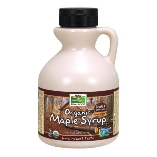 Maple Syrup Organic, Grade A, 16 Oz by Now Foods (Pack of