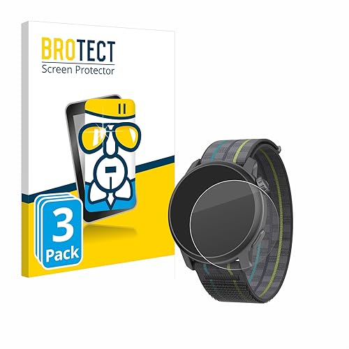 Aerku Custodia Protettiva In Silicone Per COROS PACE 3, Nera, Con 2 Pellicole In Vetro Temperato 9H - 4
