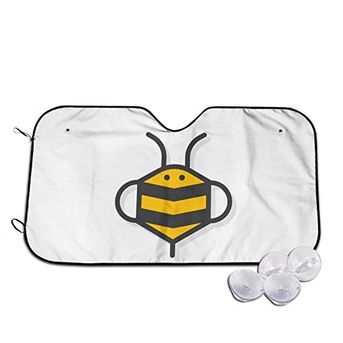 Unitryce Car Sun Shade for Windshield Effectively Block Ultraviolet Rays, Car Sun Shade Good Heat Insulation, Car Sun Shade for Windshield Effect to Keep The Car Cool.Bee