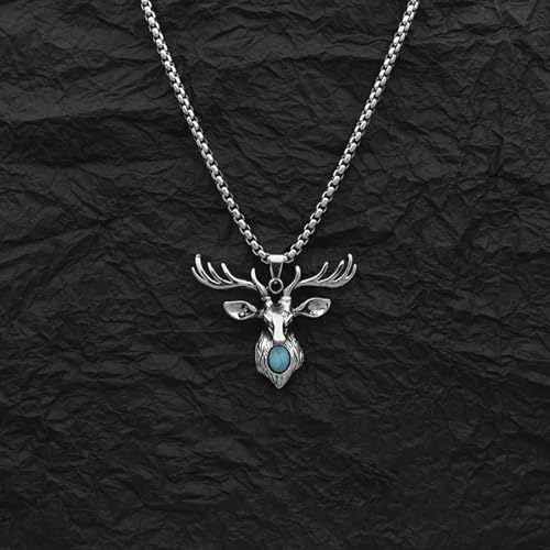 Pendentif élan couple créatif, le cadeau symbolique et poétique