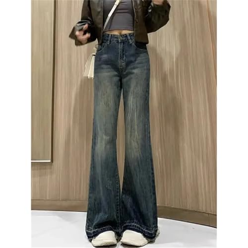 Jean évasé à jambes larges femmes - Pantalon décontracté fluide - 2