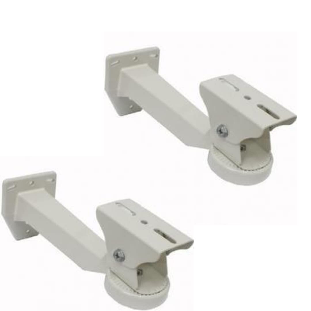 Cameraman 90° Viewing Area Security Camera Stand | Indoor & Outdoor Wall & Ceiling Mount Heavy Duty CCTV Housing Mounting Bracket- Pack of 2 (B0B3F5G4QY) Amazon Price History, Amazon Price Tracker