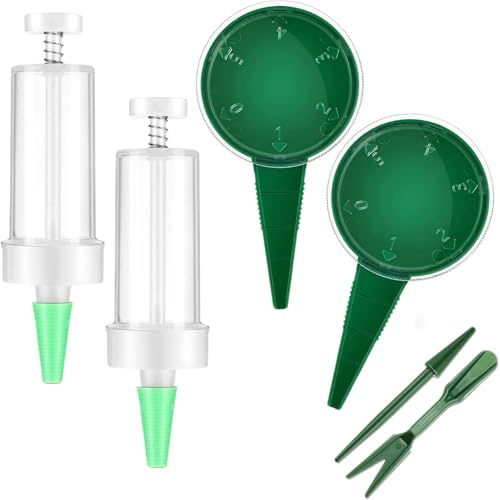 Piante floreali da 6 | Sowing manuale, set di vela in 6 parti, säspender, piccola macchina per semina per giardino, macchina per latta a mano con macchina seerata e semi per piccoli semi