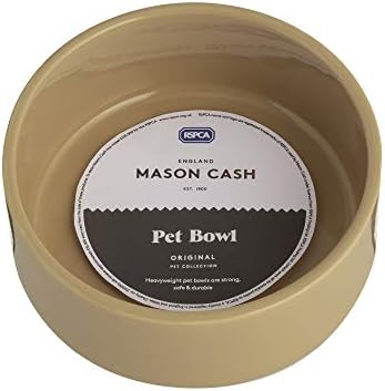Mason Cash Cane Ceramic Dog Bowl, 6 inch