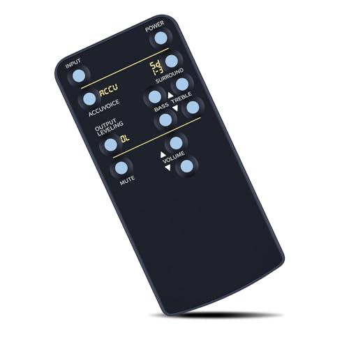 Mando ZVOX Omni AV157 AV200 AV205 de MOVHEIYL para solucionar fallos de audio