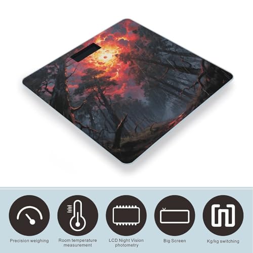 Balanza Digital de Baño Forest Galaxy Starry miniatura 3