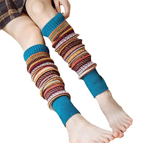 Leg Warmers for Women Girls Loose Legs Warmer Party Knitted Winter Sports Socks