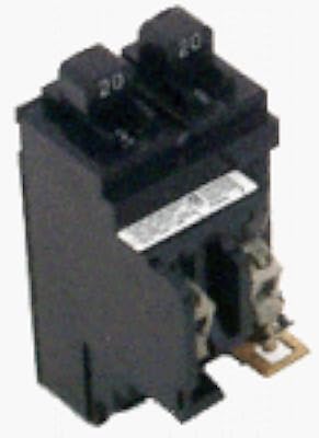 View-Pak UBIP2020 20-Amp Pushtype Dual Circ Breaker