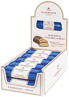 Niederegger Milk Chocolate Covered Marzipan Loaf, 15 Count