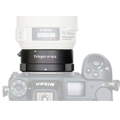 Fringer EF-NZ Ⅱ (FR-NZ2) Adaptando lentes EF/EF-S de câmeras Cano n, Sigm a, Tamro n e outros tercei