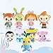 SoMiaLaan The Plush Toys Above & Beyond Animal Stuffed Toys Party Birthday Gift Christmas Toy for Girls and Boys (9pcs)., Blue