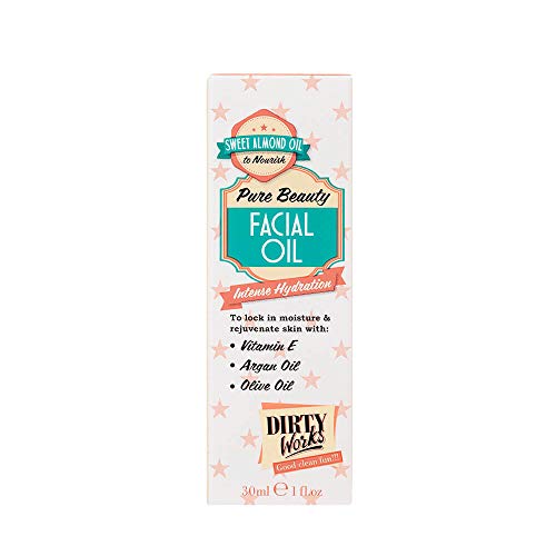 Dirty Works Pure Beauty Facial Oil Intense Hydration 1oz