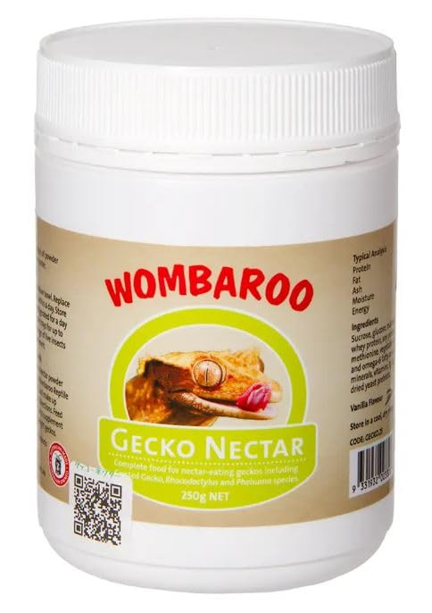 Amazon | 【WOMBAROO】ゲッコーネクター 250g | ペットグッズ