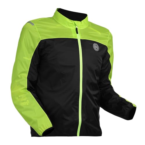 Image of Royal Enfield Crossroader Print Option| Knox CE Level 2 Protectors- Shoulders & Elbow | Ergo Protech Armours CE Level 1- Chest | CE Level 2 At Back For Excellent Impact Protection | NEON M