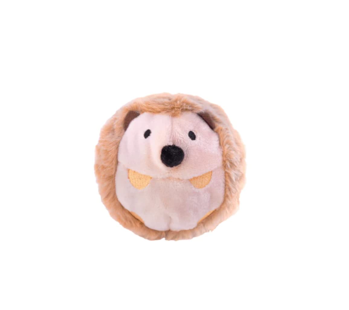 Patchwork Pet Pricklet Hedgehog Dog Toy Premium Plush Interactive Removable Spiky Ball