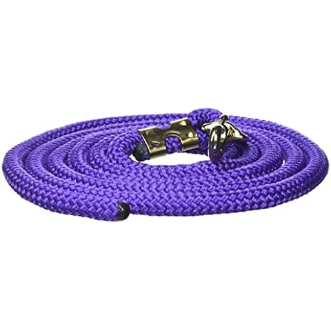 William Hunter Equestrian 3m Lead Rope in Purple Cover