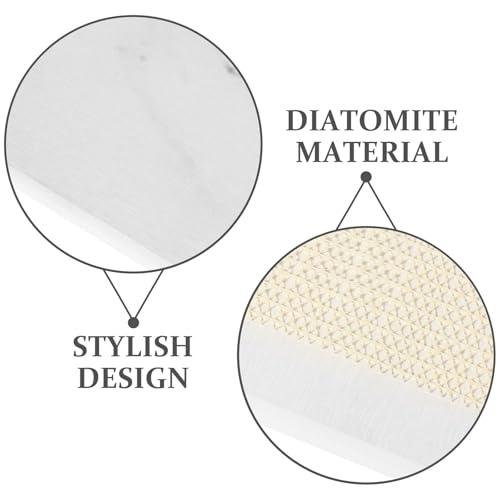 Tapis en diatomite SHOWERORO à séchage rapide pour plan de travail