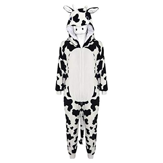 A2Z 4 Kids® Enfants Filles Garçons Doux Duveteux Animal - E.Soft Cow 9-10