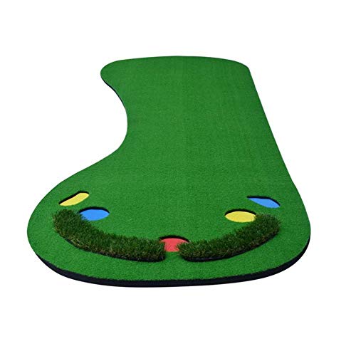 Tapis de golf intérieur pour progresser au putting et s'exercer chez soi