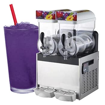 Kolice 2X15L Tank Kommerzielle Eis-Slush-Maschine Margarita Gefrorene Getränkekühlung Getränkeherstellungsmaschine Eis… – Bild 3