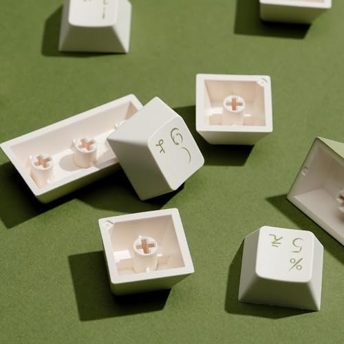 Mechkeys Utyping × Neko Touch Cherry プロファイル キーキャップ、157 キー PBT キーキャップ セット MX スイッチおよび 60%、65%、75%、87 キー TKL およびフルサイズ キーボード用ダイ サブ (Neko Touch)