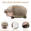 Mueisytp Moo Deng Plush Toys,MooDeng Hippo Stuffed Animals Cute Moo Deng Hippo Plush Soft Pygmy Hippo Plush Stuffed Animal Pillow for Kids Adults Birthday Gift #3