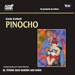 Diseño de la portada del título Pinocho
