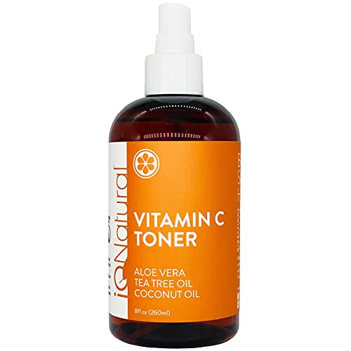 Facial Toner for Women and Men by IQ Natural - Vitamin C Toner for Face - Hydrating, Anti Aging Skin Toner for face- (8oz/236ml)