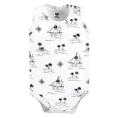 Image of Hudson Baby Unisex Baby Cotton Sleeveless Bodysuits