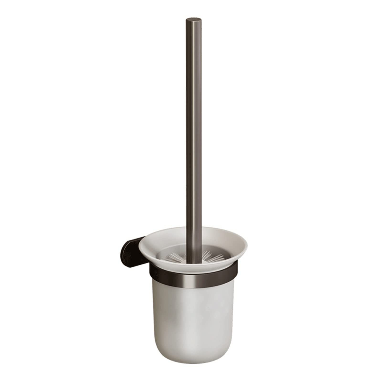 Tyuhduyur Toilet Brush, Compact Size Toilet Bowl Brush And Holder Set, Wall Mounted Toilet Bowl Brush For Bathroom Or Bathroom Cleaning