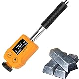 PioMue Tester per durometro a Penna, Kit di Tester per durometro Rockwell Metals ad Alta p...