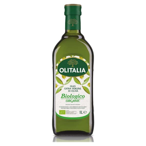 Image of Olitalia Organic Extra Virgin Olive Oil • Cold Extracted Certfified Organic EVOO • Rich Aroma & Smooth Flavor • Ideal for Salad Dressing, Cooking, Drizzling & Mediterranean Diet, 33.81 fl oz ℮ 1000 ml