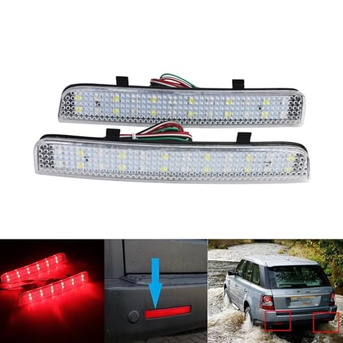 Réflecteur arrière feu de pare-chocs LED Land Rover Freelander 2 Range L322 - 2