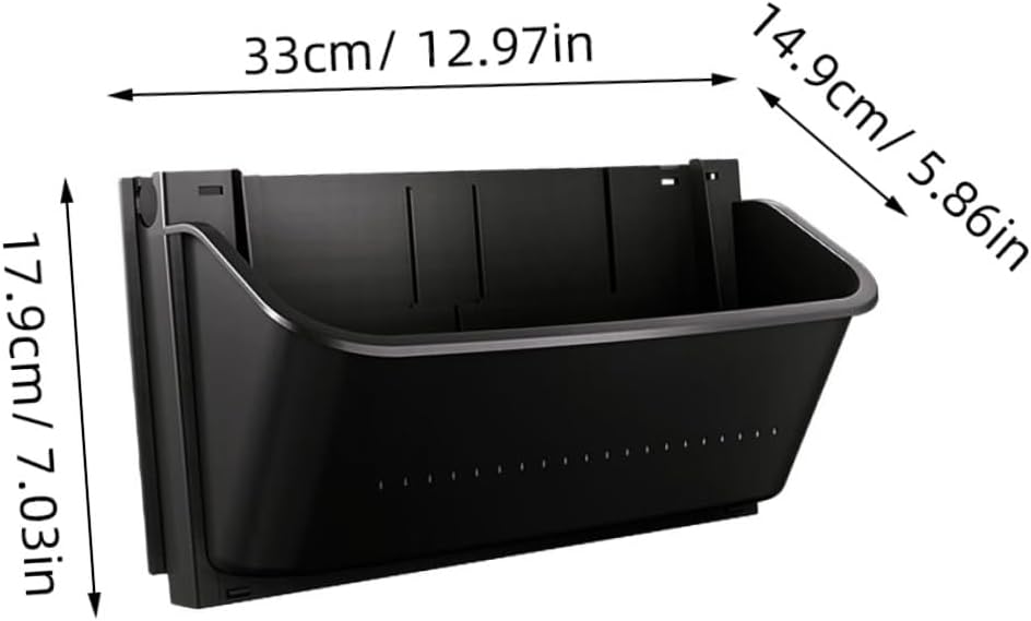 CHILDWEET 2pcs Vertical Hanging Planter Wall Mounted Plastic Pots for Indoor Outdoor Use Space-Saving Vertical Garden Boxes for Balconies and Patios Weather-Resistant Plant Containers
