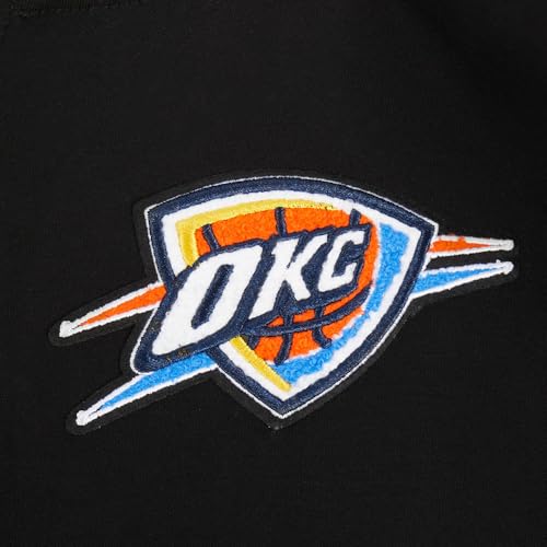 Pro Standard Big Boys NBA Oklahoma City Thunder Classic Chenille Full Zip Hoodie XL Black by Pro Standard - Used condition - Image 5