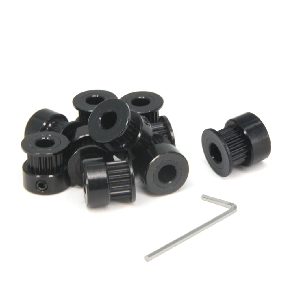 3D Printer Egypt GT2 20 Teeth 6.35mm Bore Timing Pulley Wheel - UGE Electronics Egypt - View #10