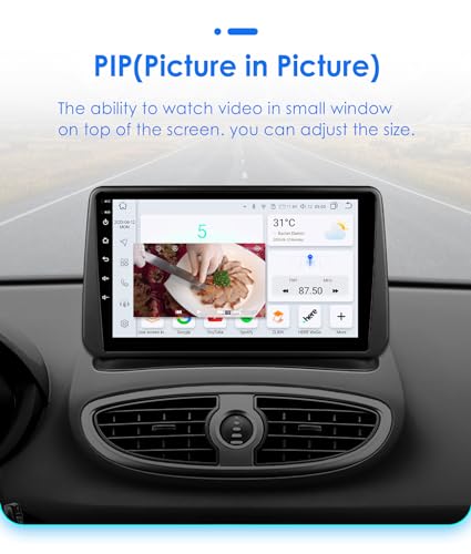 Autoradio Clio 3 Android 13 avec CarPlay sans fil - 6