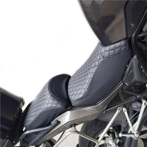 Housse de siège moto en PU pour soulager le dos sur TRK502X