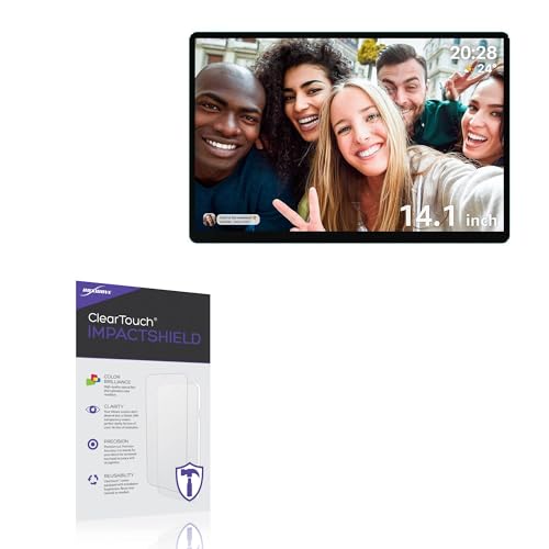 BoxWave Screen Protector Compatible with ApoloSign Digital Picture Frame (14.1 in) - ClearTouch ImpactShield (2-Pack), Impenetrable Screen Protector Flexible Film