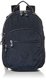 Kipling Women's Seoul Small Backpack, Durable, Padded Shoulder Straps with Tablet Sleeve, Bag, Blue