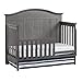 Soho Baby Chandler Crib to Toddler Bed Guard Rail Conversion Kit, Graphite Gray, GreenGuard Gold Certified