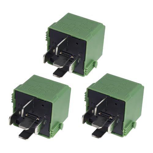 3Pcs 5-Pin Multifunctional Relay for Mercedes-Benz - 0025422319, 0025427619, 0009828523 Replacement for B200 C300 E350 S600L ML400 GL450 G55 GLK CLS SLK SLS & More