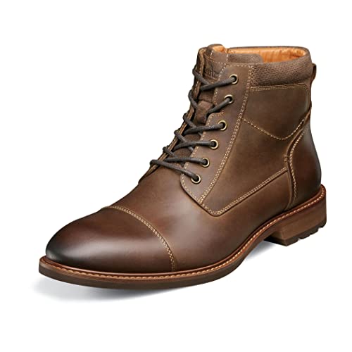 Florsheim Men's Lodge Cap Toe Lace Up Boot Ankle